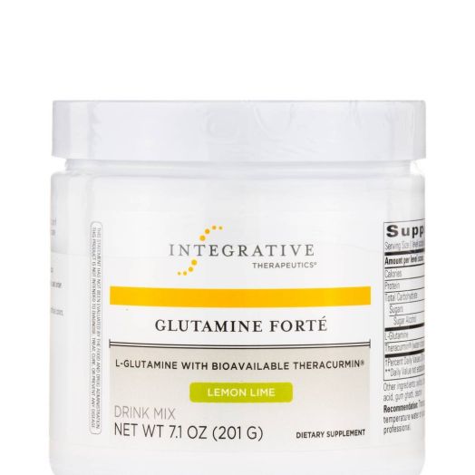 Integrative Therapeutics Glutamine FortÃ©, Lemon Lime Flavor - 7.1 oz (201 Grams)