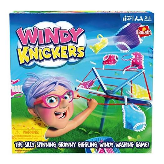 Windy Knickers - The Silly Spinning, Granny Giggling, Windy Washing Game! by Goliath