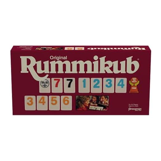 Pressman Original Retro Style Large Numbers Rummikub