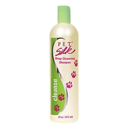 PET SILK Shampoo - Long Lasting Fresh Scent - Clean and Condition Pet's Fur - Gentle Odor Remover for Puppies, Dogs and Cats