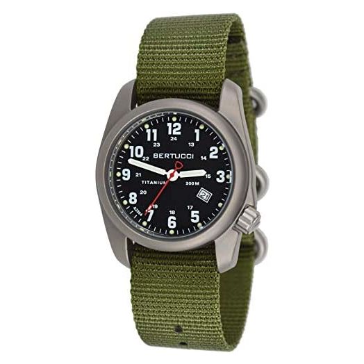 Bertucci Men's 12122 A-2T Original Classics Durable Titanium Field Watch