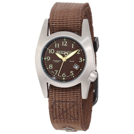 Bertucci Women's 18006 M-1S Durable Stainless Steel Field Watch