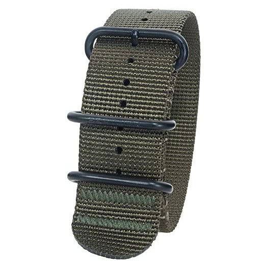 Bertucci DX3 B-127B Defender Olive 26mm Nylon Watch Band