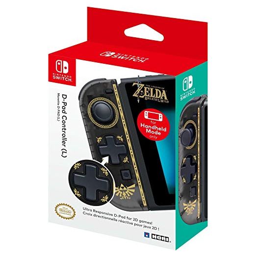 HORI D-Pad Controller (L) (Zelda) Officially Licensed, Nintendo Switch