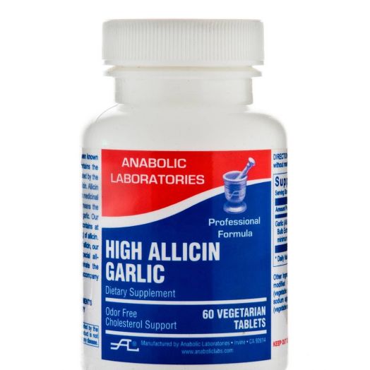 Anabolic Laboratories High Allicin Garlic - 60 Vegetarian Tablets