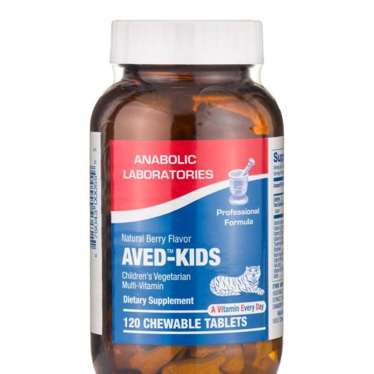 Anabolic Laboratories AVED-Kids, Natural Berry Flavor - 120 Chewable Tablets
