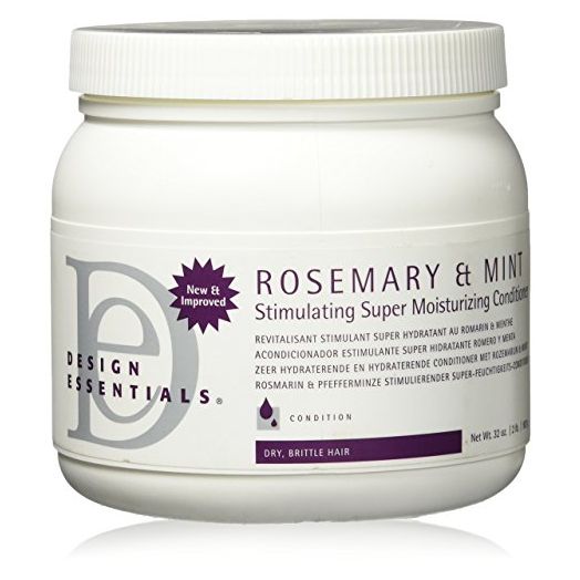 Design Essentials Rosemary & Mint Stimulating Super Moisturizing Conditioner, 32 Ounce Container