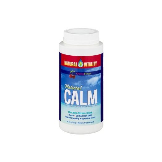 Natural Vitality Natural Calm Supplement Cherry Flavor, 16.0 OZ