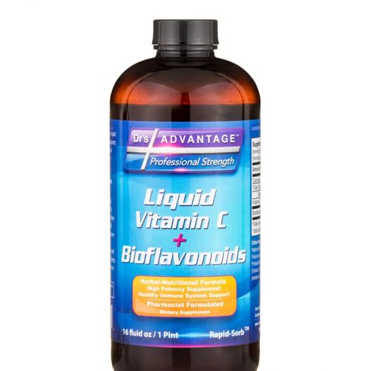Dr's Advantage Liquid Vitamin C + Bioflavanoids - 16 fl. oz (1 Pint)