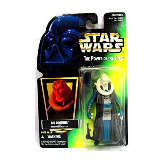 Star Wars Return of The Jedi Power of The Force POTF2 Collection 2 Bib Fortuna Action Figure [Hologram Card]