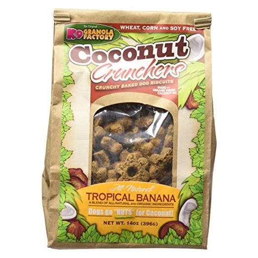 K9 Granola Factory Coconut Crunchers Dog Treat