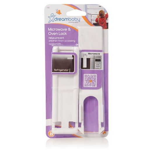 Dreambaby Baby Safety Lock for Microwave and Oven, White