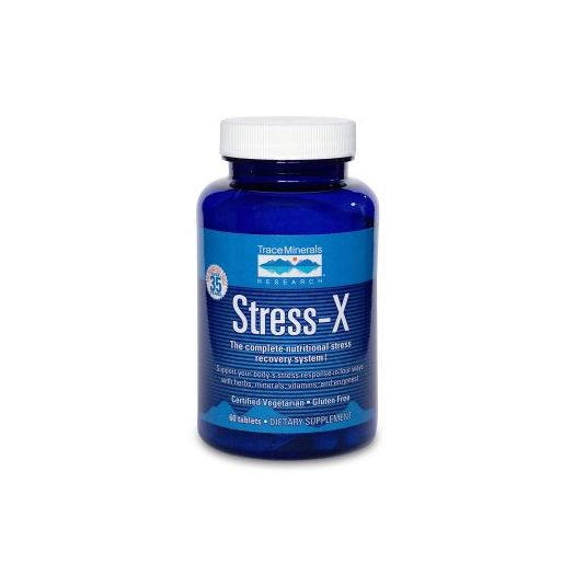 Trace Minerals Research Stress-X 60 Tablets
