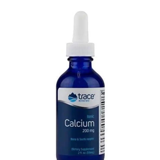 Trace Minerals Research Liquid Ionic Calcium 200 mg - 2 fl. oz (59 ml)