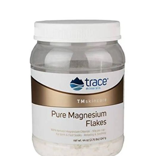 Trace Minerals Research TMskincare Pure Magnesium Flakes - 44 oz (1247 Grams)