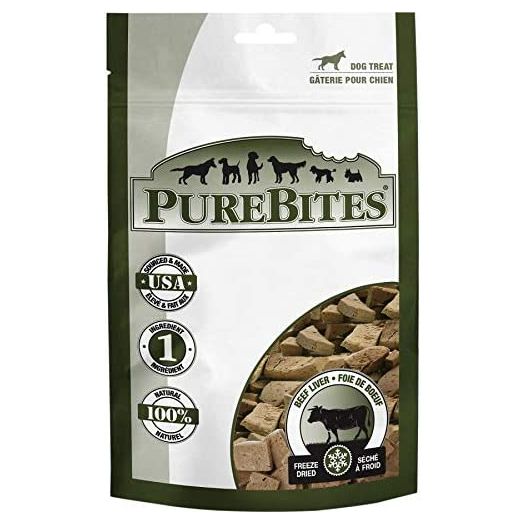 PureBites Beef Liver Freeze Dried Dog Treats (3 Pack)