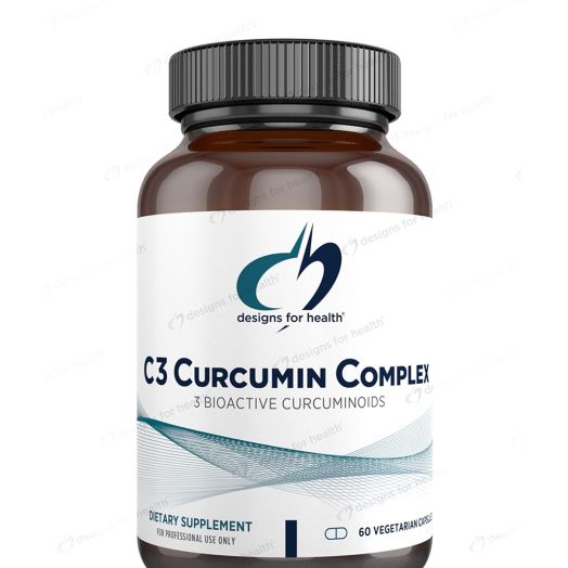 Designs for Health C3 Curcumin Complex - 60 Vegetarian Capsules