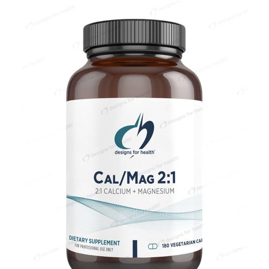 Designs for Health Cal/Mag 2:1 - 180 Vegetarian Capsules