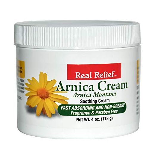 Real Relief Arnica Cream 4 oz Soothing Cream (Pack of 1)