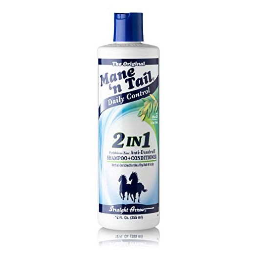 Mane N Tail Daily Control 2 in 1 Anti-Dandruff Shampoo and Conditioner, 12 Ounce