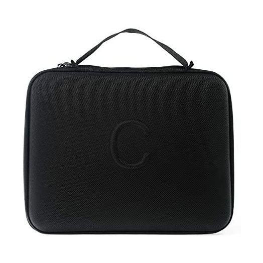 Hard Travel Card Game Case Includes Six Removable Dividers and Holds Up To 1600 Cards for Cards Against Humanity and Other Types of Games, Black