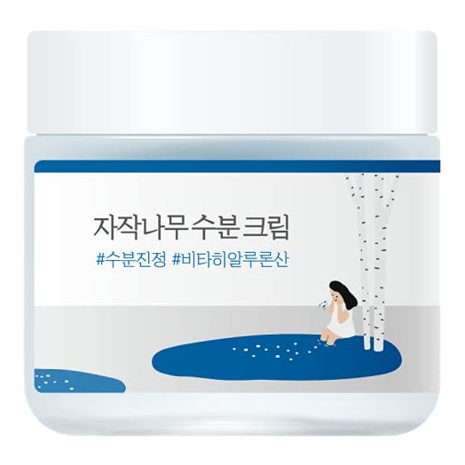 ROUND LAB Birch Juice Moisturizing Cream 80ml / Vita Hyaluronic Acid, Moisture Filling, Hydrating Cream