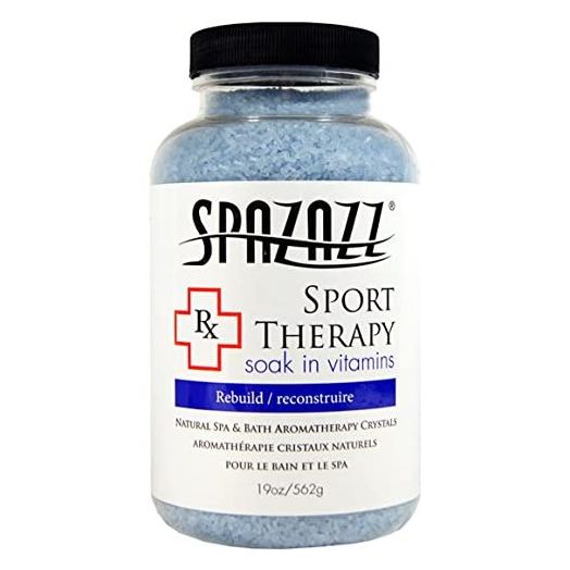 Spazazz SPZ-607 RX Sport Therapy Rebuild Crystals Container, 19 oz.