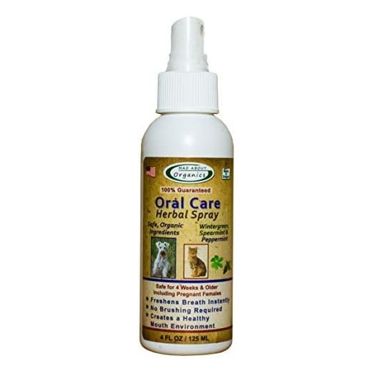 Mad About Organics Oral Care Herbal Spray 4oz