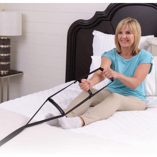 Stander BedCaddie, Bed Ladder Assist Handle, Sit Up Helper with Adjustable Length for Elderly, Handicapped, and Injured