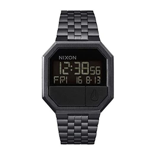 Nixon Re-Run A158. 100m Water Resistant Men’s Digital Watch (38.5mm Digital Watch Face. 13-18mm Stainless Steel Band)