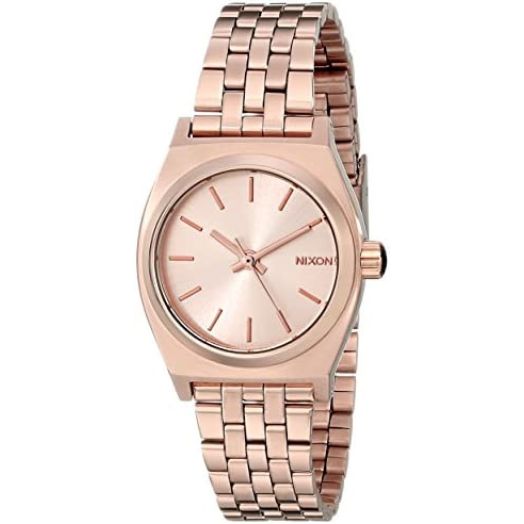 Nixon Women's Small Time Teller Stainless Steel Watch