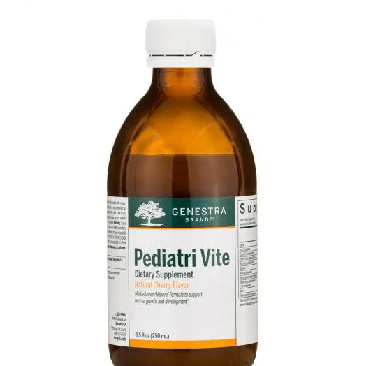 Genestra Pediatri Vite, Natural Cherry Flavor - 8.5 fl. oz (250 ml)