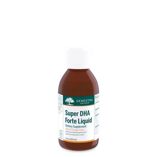 Genestra Super DHA Forte Liquid, Natural Orange Flavor - 5 fl. oz (150 ml)