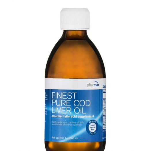 Pharmax Finest Pure Cod Liver Oil - 10.1 fl. oz (300 ml)
