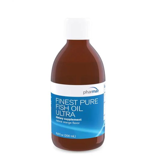 Pharmax Finest Pure Fish Oil Ultra Liquid, Natural Orange Flavor - 6.8 fl. oz (200 ml)
