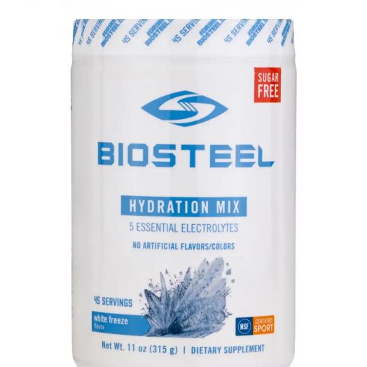BioSteel Hydration Mix Powder, White Freeze Flavor - 11 oz (315 Grams)