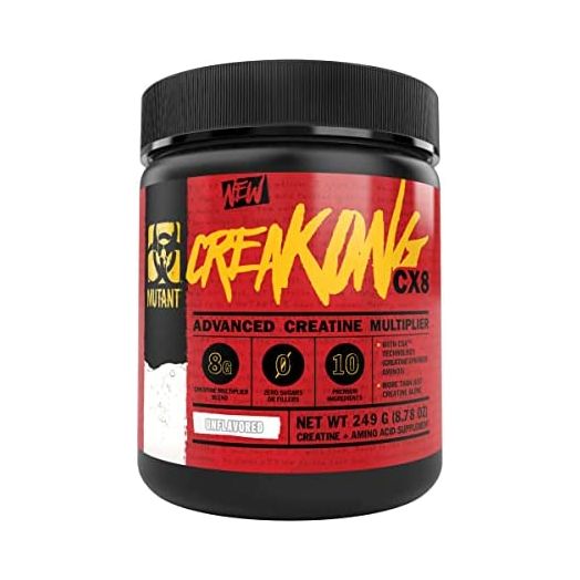 MUTANT CREAKONG CX8 | Advanced Creatine Multiplier | Creatine + Amino Acid Supplement - 249 g | 30 Serving