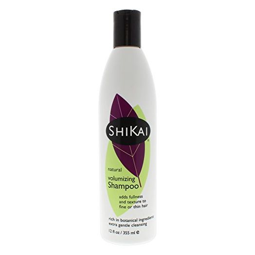 Shikai, Natural Volumizing Shampoo, Adds Fullness and Texture to Fine or Thin Hair (12 Ounces)