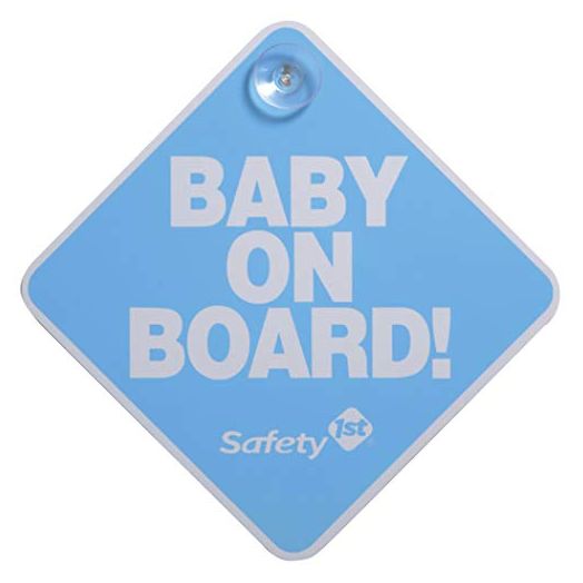 Safety 1st Baby On Board Sign, Blue