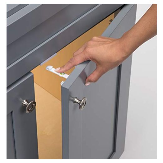 Safety 1st Adhesive Cabinet Latch, 12 Piece, One Size