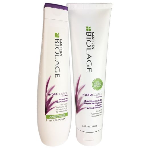 Bioloage Hydrasource Shampoo (13.5 oz) & HydraSource Conditioning Balm (9.5 oz)