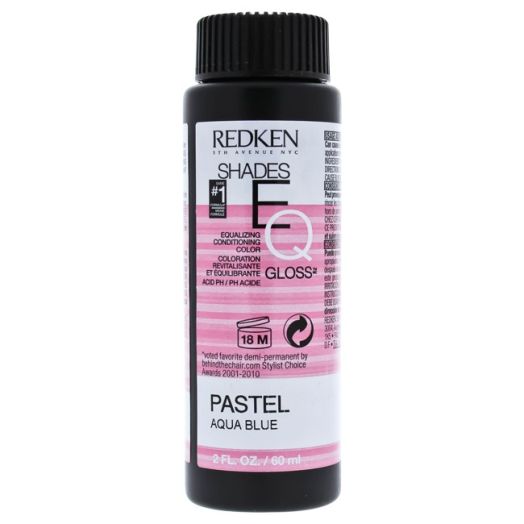 Shades Eq Color Gloss - Pastel Aqua Blue By Redken - 2 Oz Hair Color