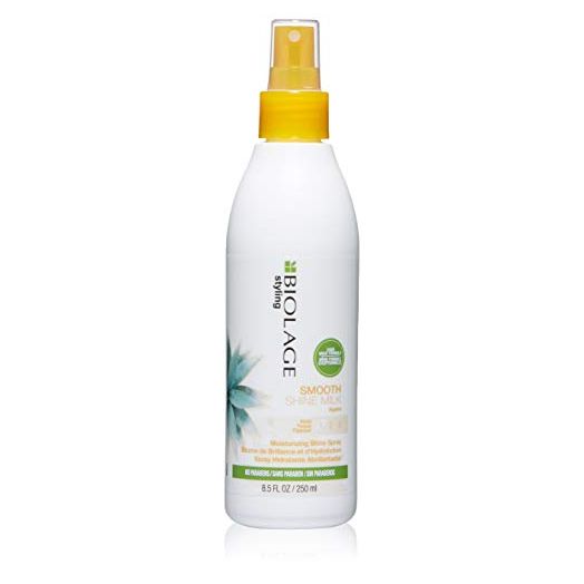 BIOLAGE Styling Smooth Shine Milk | Lightweight Mist That Smooths Hair & Controls Frizz | For All Hair Types | Paraben-Free | Vegan |8.5 fl. oz. | 8.45 Fl. Oz.