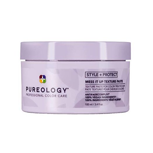 Pureology | Style + Protect Mess it Up Hair Texture Paste | Medium Hold | Vegan