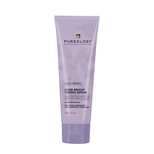 Pureology Style + Protect Shine Bright Weightless Hair Taming Serum | Fights Frizz | Vegan