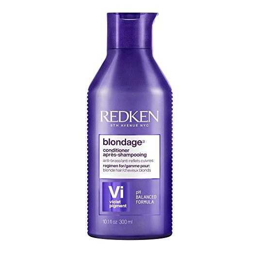 Redken Color Extend Blondage Color Depositing Purple Conditioner | Hair Toner For Blonde Hair | Neutralizes Brass & Moisturizes Hair | With Pure Violet Pigments