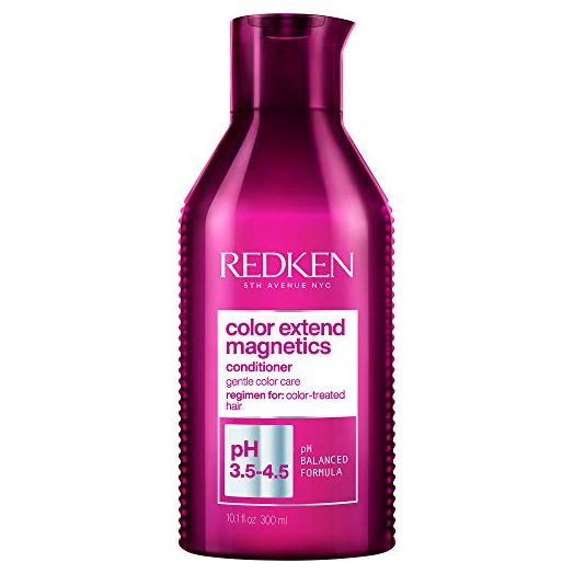 Redken Color Extend Magnetics Conditioner | For Color Treated Hair | Protects Color & Adds Shine | With Amino Acid | Sulfate-Free | 10.1 Fl Oz