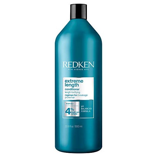 Redken Extreme Length Conditioner | Infused With Biotin and Castor Oil | For Hair Growth | Fortifies, Strengthens & Conditions Hair | Packaging May Vary