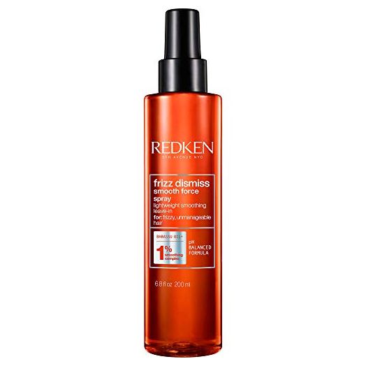 Redken Frizz Dismiss Smooth Force | For Frizzy Hair | Lightweight Smoothing Lotion Spray Detangles & Protects Against Frizz | Sulfate Free