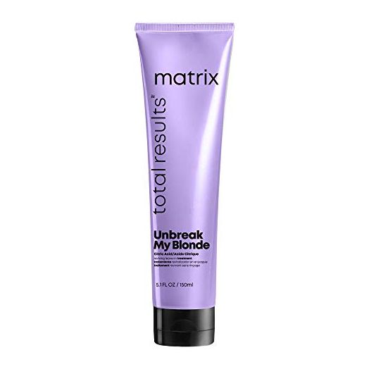 MATRIX Unbreak My Blonde | Bond-Strengthening Leave-In Treatment | Revives and Adds Softness and Shine | For Damaged, Lightened and Over Processed Hair | 10.1 Fl. Oz.